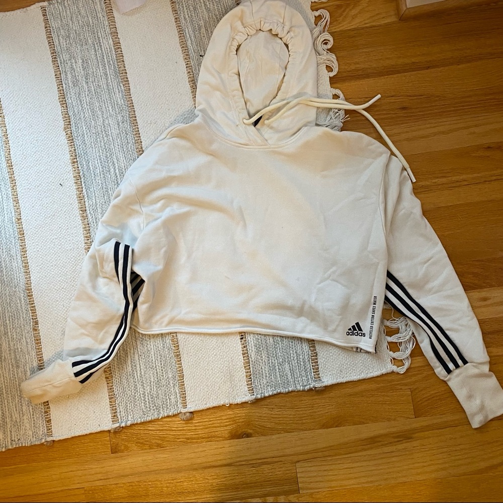 Adidas Crop Sweatshirt hoodie